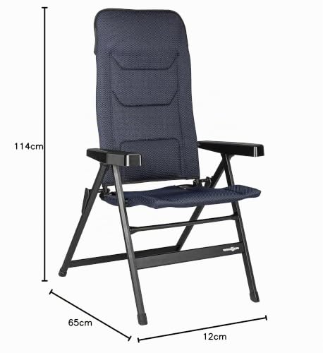 Brunner Rebel Pro Medium sedia campeggio alluminio 150 kg