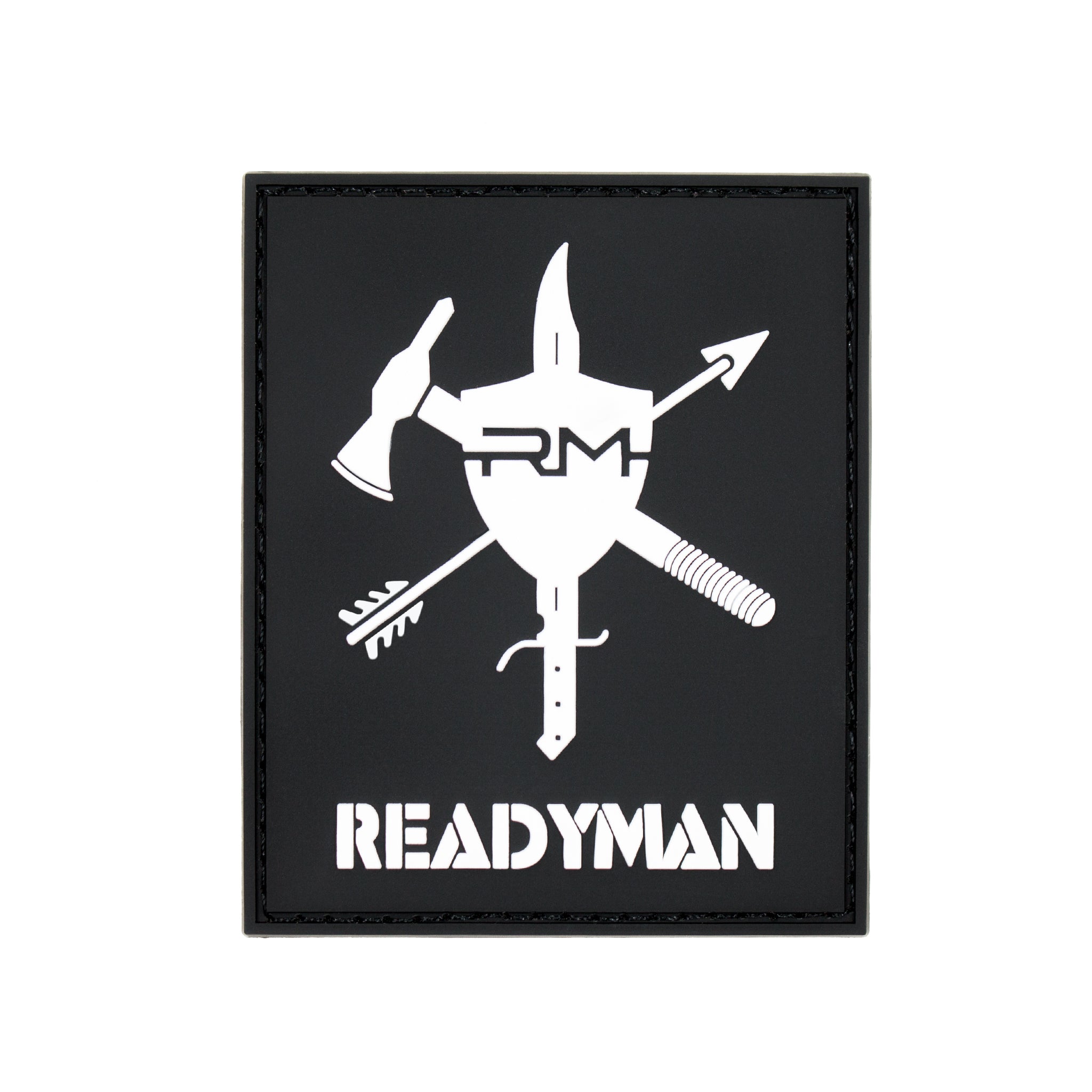 Readyman Logo PVC Patch toppa velcro