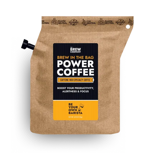 The Brew Company Power Coffee caffè Brasile Uganda tostato