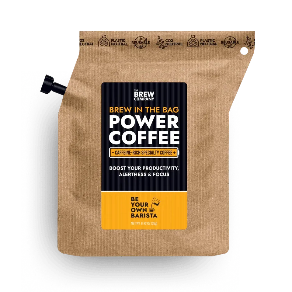 The Brew Company Power Coffee caffè Brasile Uganda tostato