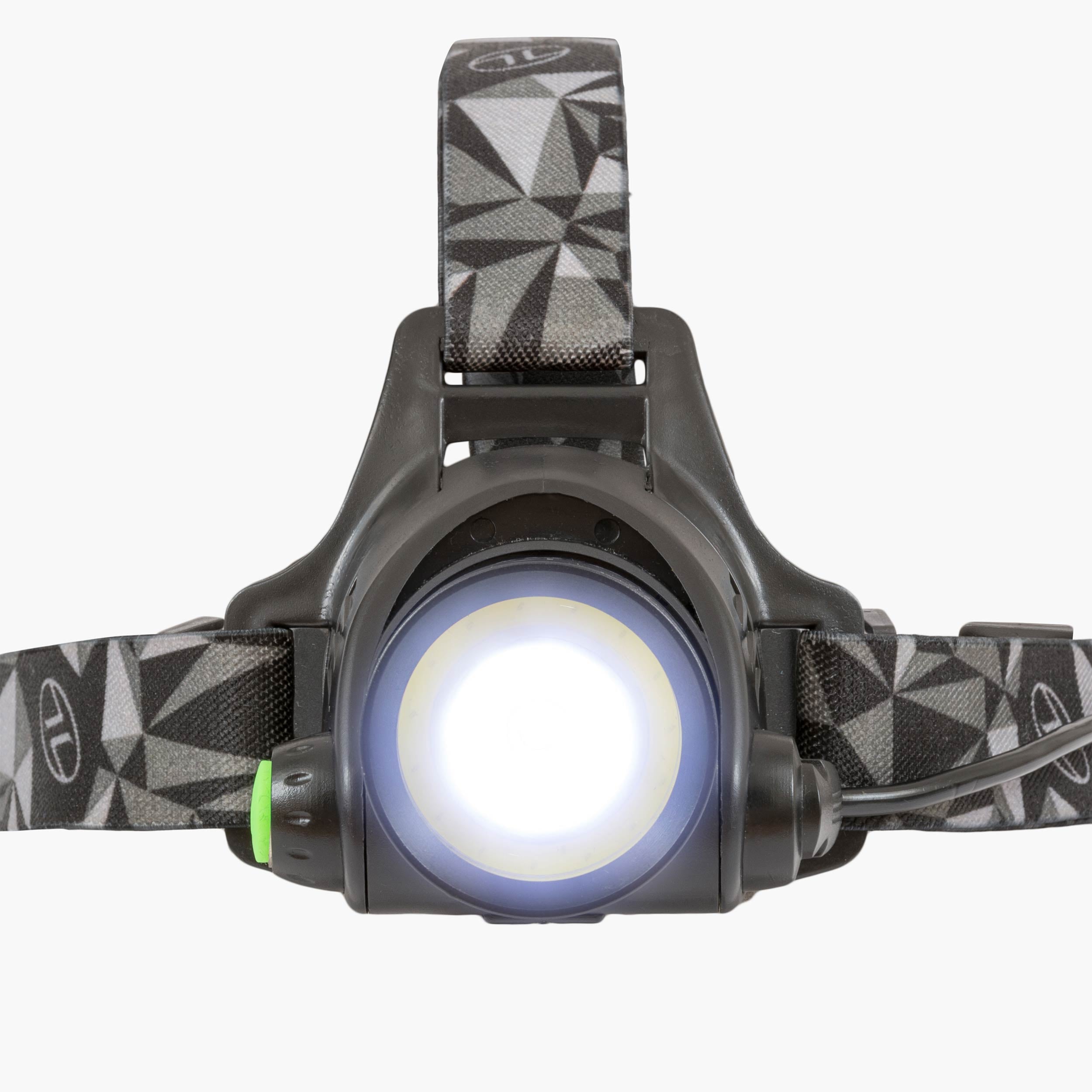 Highlander Polaris torcia frontale ricaricabile 550 lumen nera