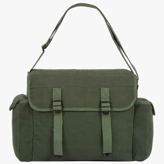 Highlander Canvas Heavy Duty Haversack borsa tela