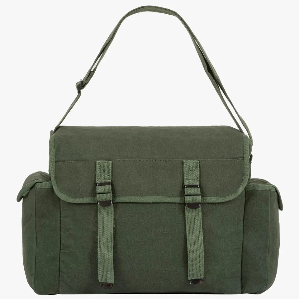 Highlander Canvas Heavy Duty Haversack borsa tela