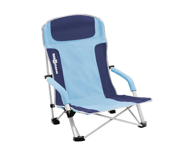 Brunner Bula sedia spiaggina blu azzurro portata 102 kg