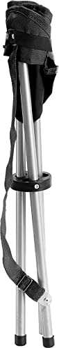 Brunner Niro sgabello treppiede compatto nero 100 kg