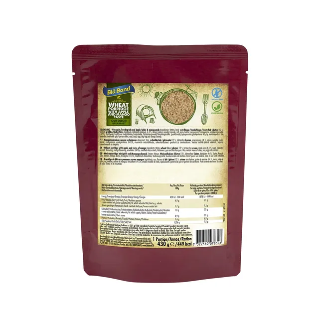 Blå Band Porridge Grano Mela Mango 430g