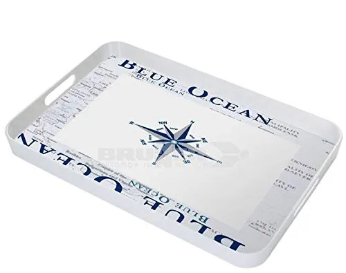 Brunner Blu Ocean Vassoio Melamina 29,5x40 cm