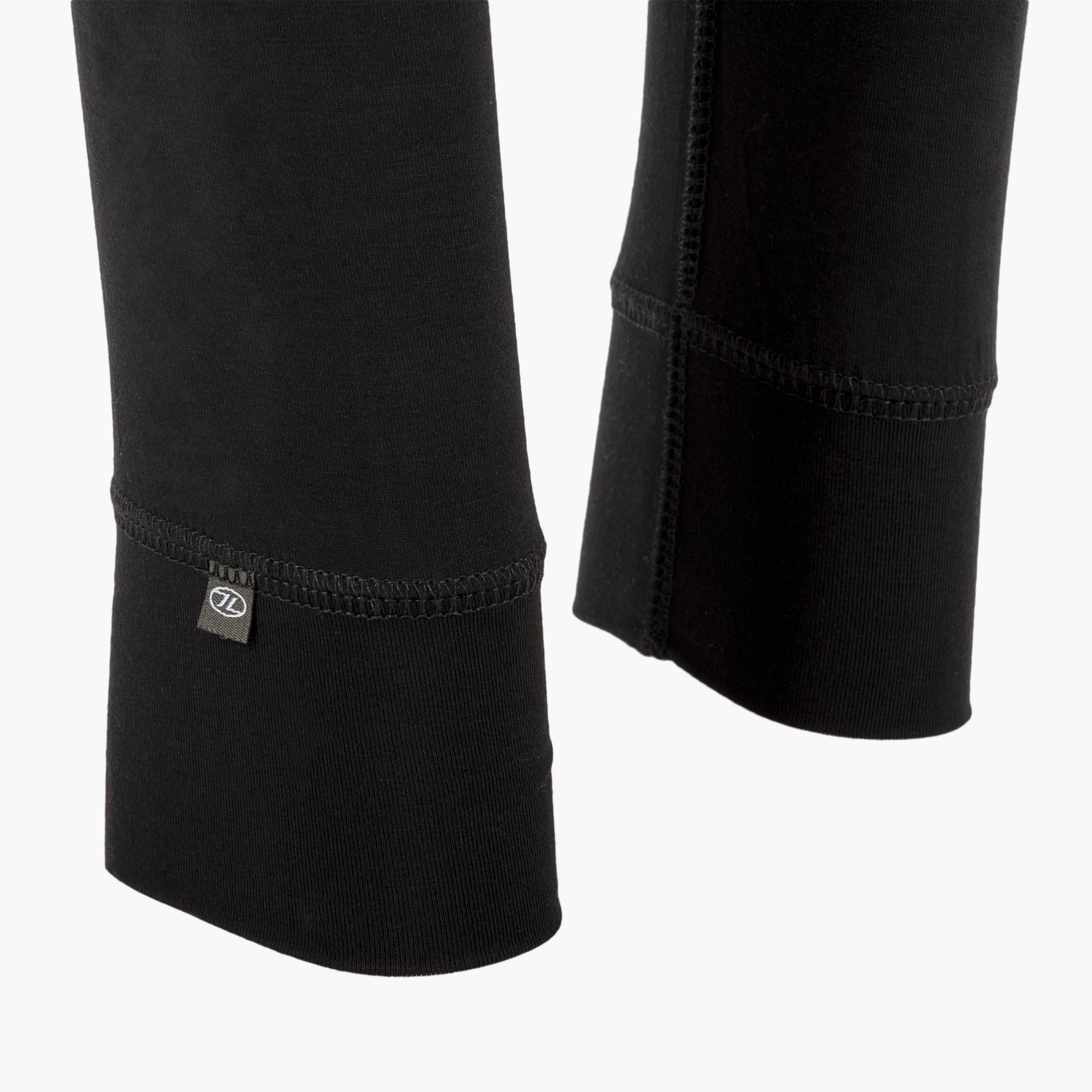 Highlander Bamboo Base Layer leggings termici neri L traspiranti