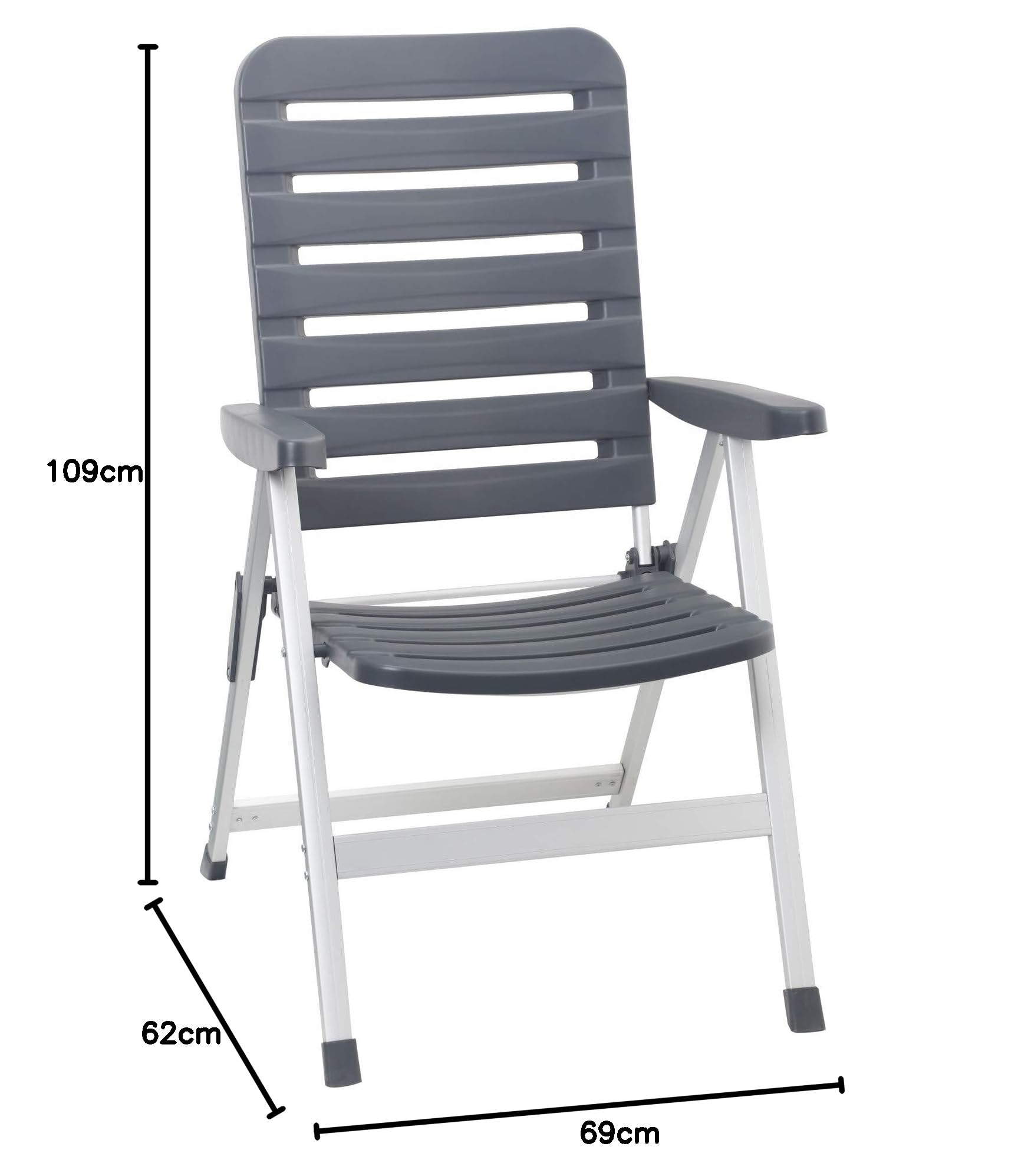 Brunner Skye Aria 0404069N.C09 sedia grigio 6 posizioni