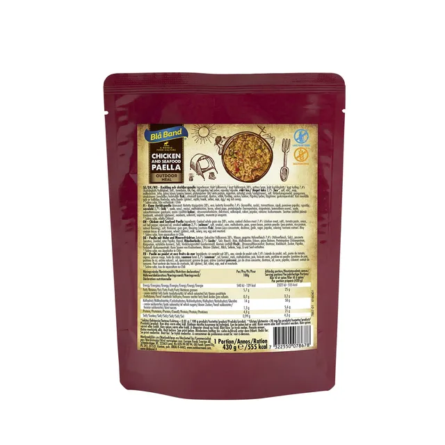 Blå Band Chicken Seafood Paella pasto outdoor 430 g