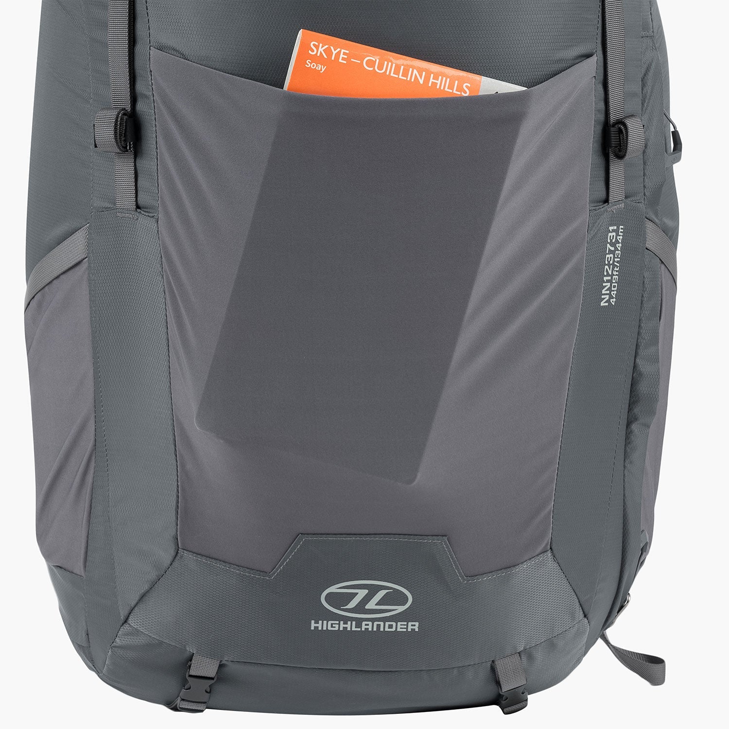 Highlander Ben Nevis 65L Zaino Trekking Grigio 65 L Traspirante