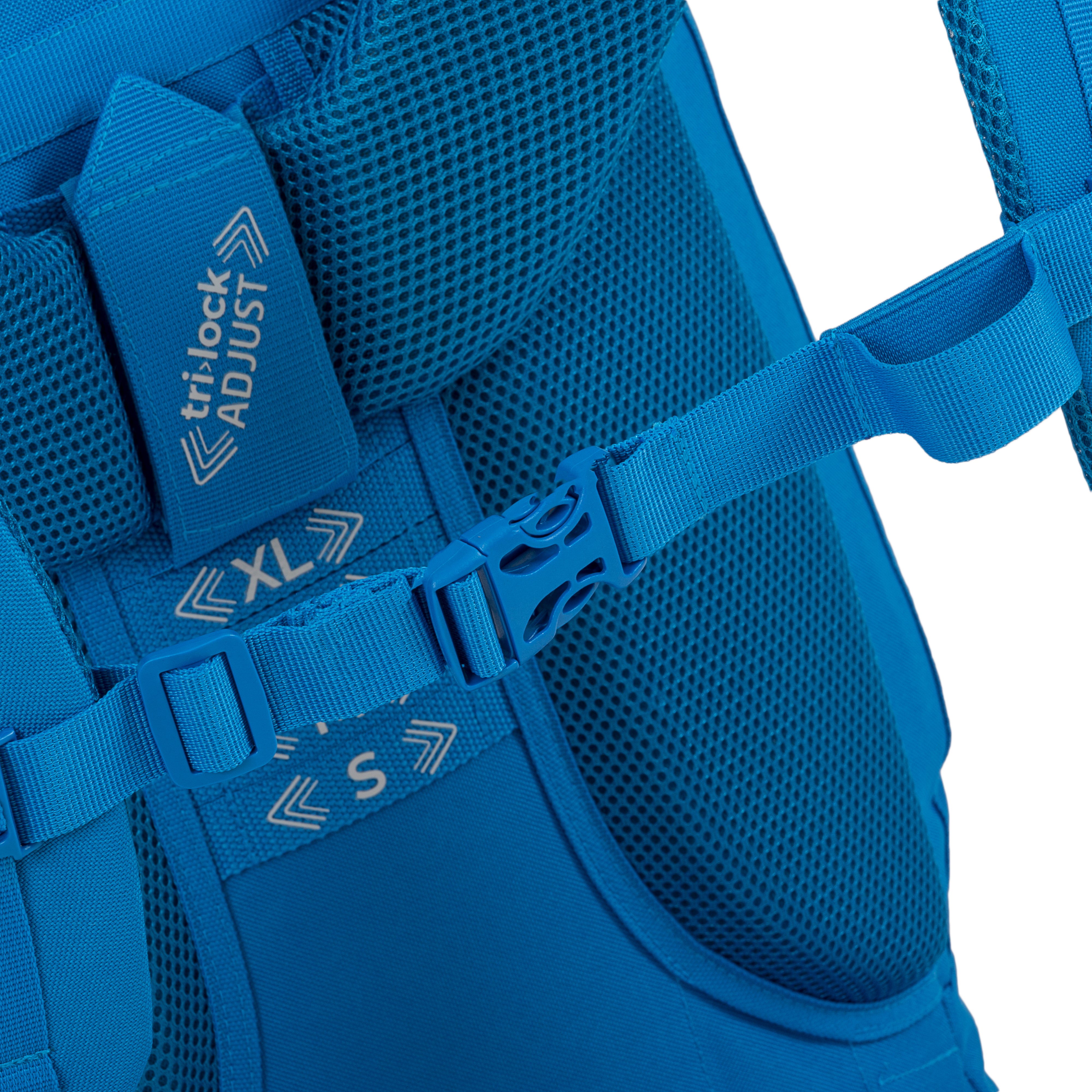 Highlander Rambler zaino trekking 88L blu schienale regolabile