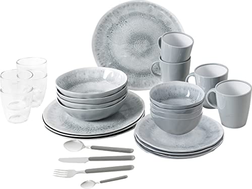 Brunner All Inclusive 0830150N.C5X VIP Pearl set stoviglie 40 pezzi