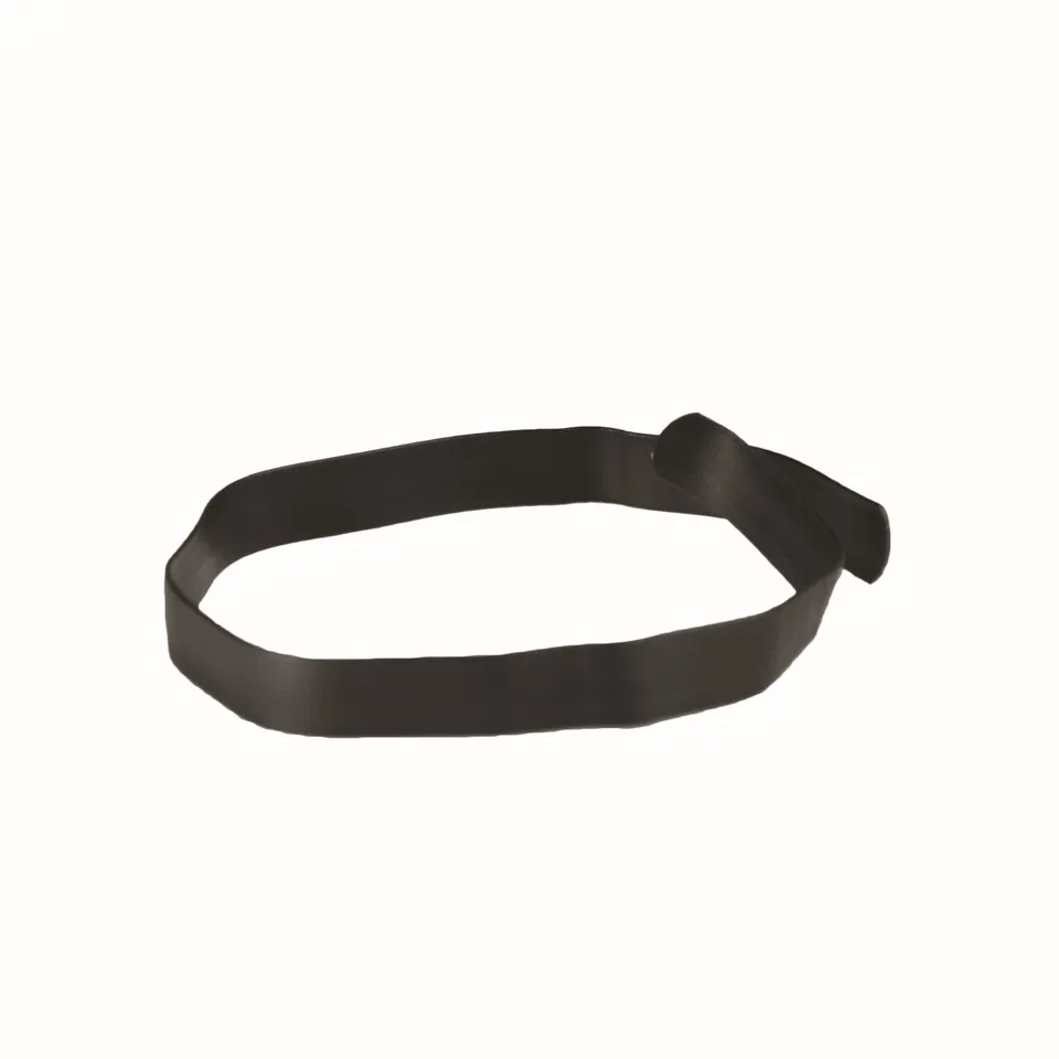 Trekmates Gaiter Straps Narrow ghette nere 10 mm rinforzate