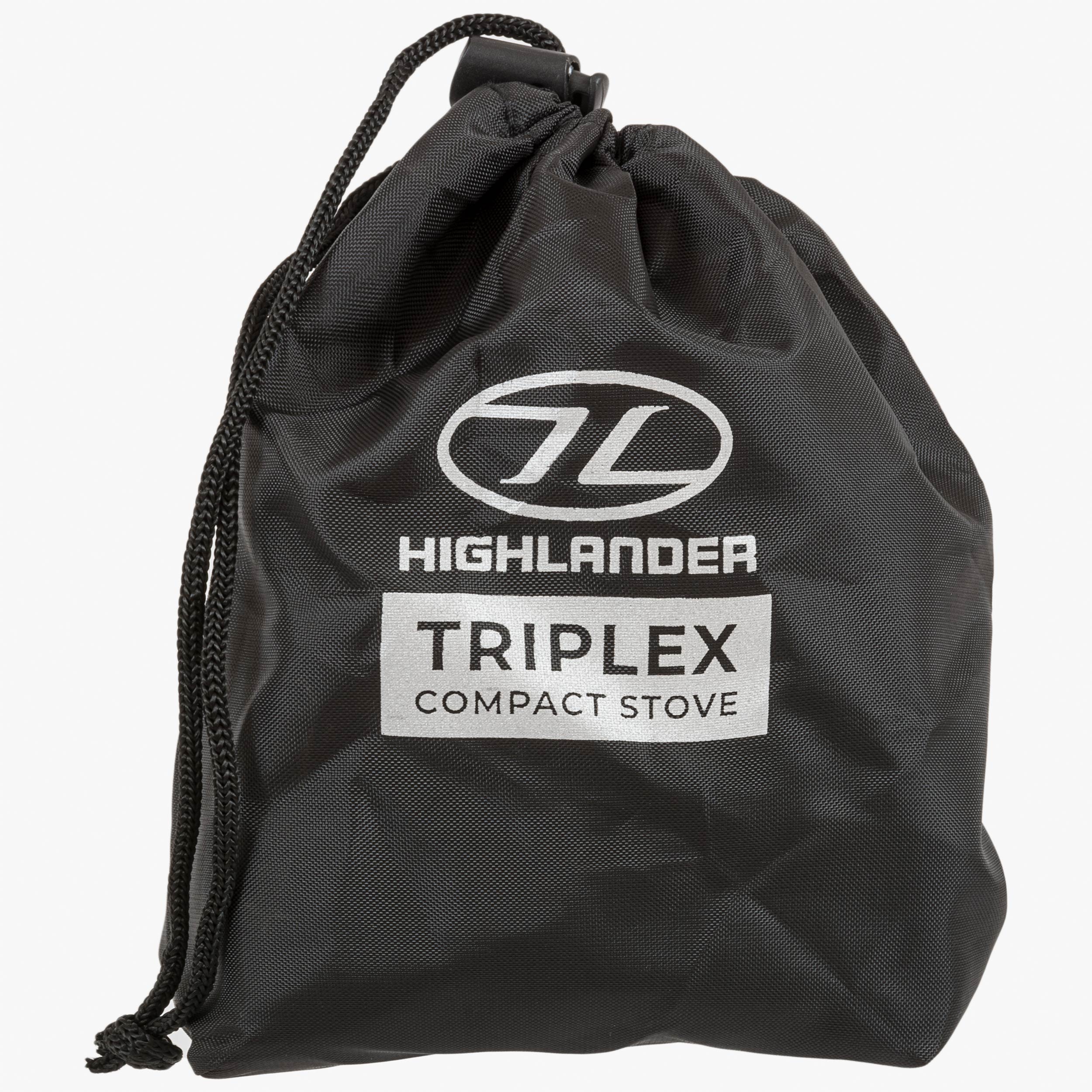 Highlander Survival Triplex fornello gas 225 g piezo