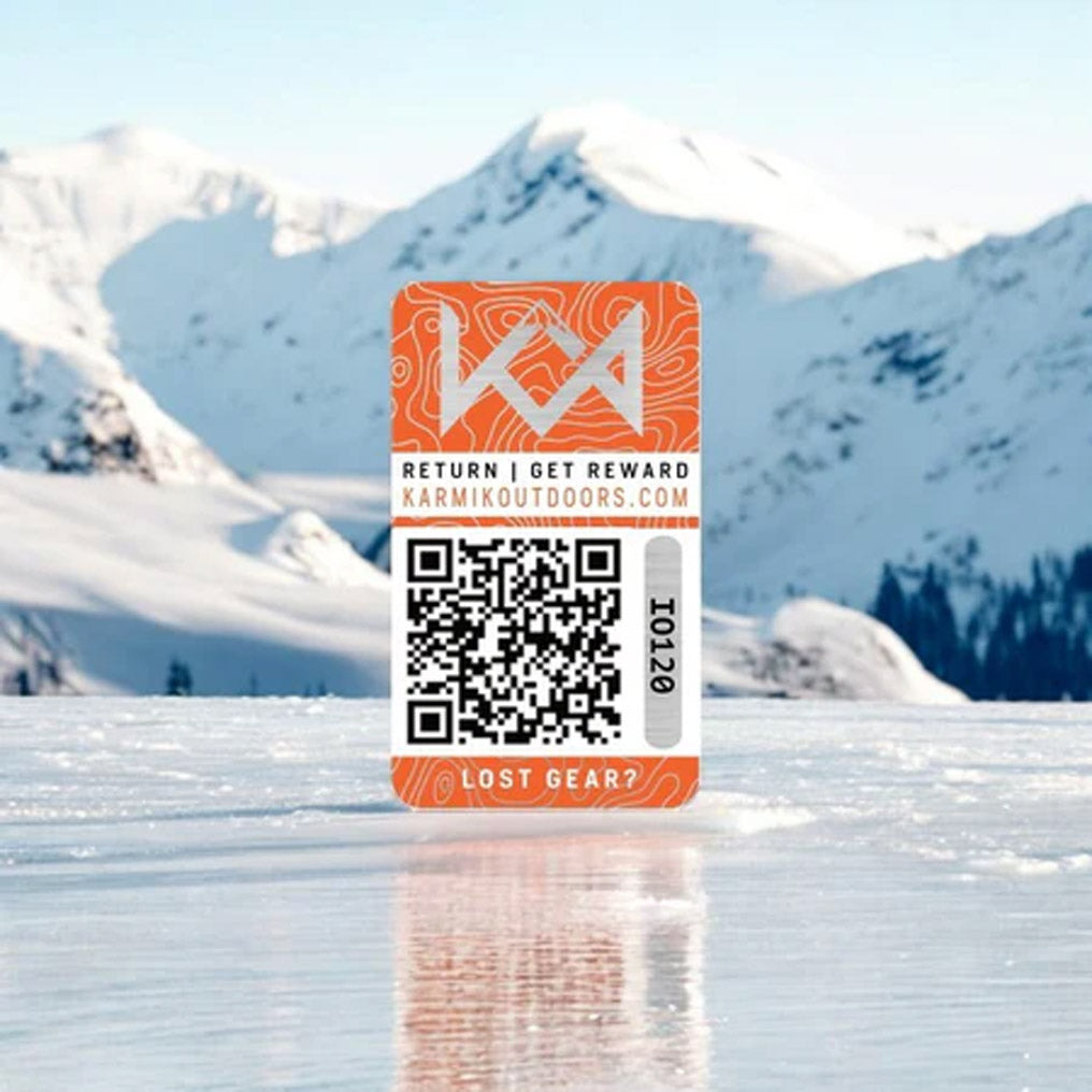 Karmik Outdoors Hi-Viz Badge patch 5 pezzi alta visibilità