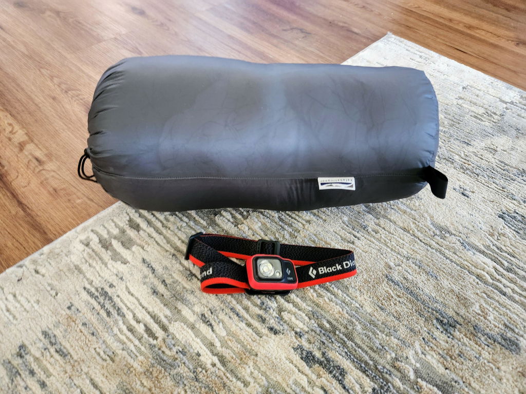 Katabatic Gear Flex 30°F quilt sacco a pelo in piuma