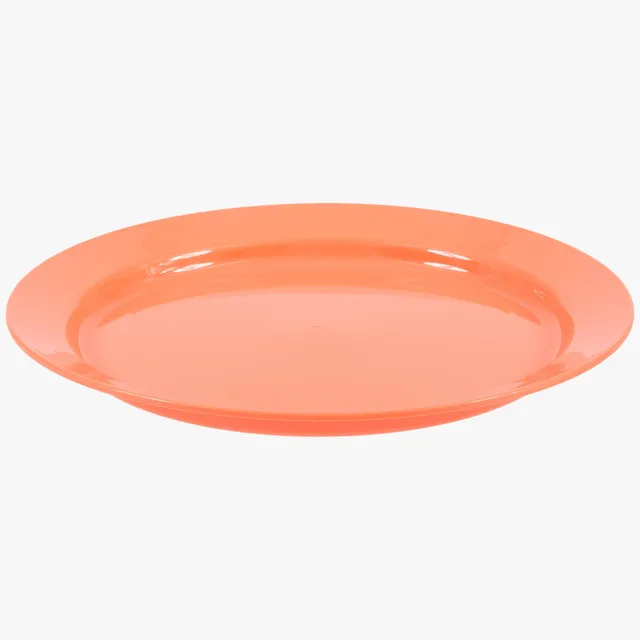 Highlander Survival Flat Plate piatto campeggio 25cm corallo