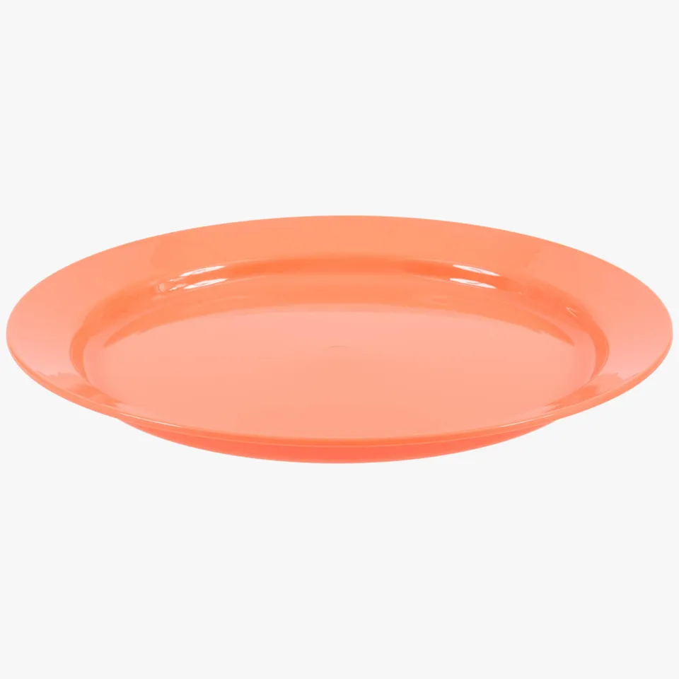 Highlander Survival Flat Plate piatto campeggio 25cm corallo