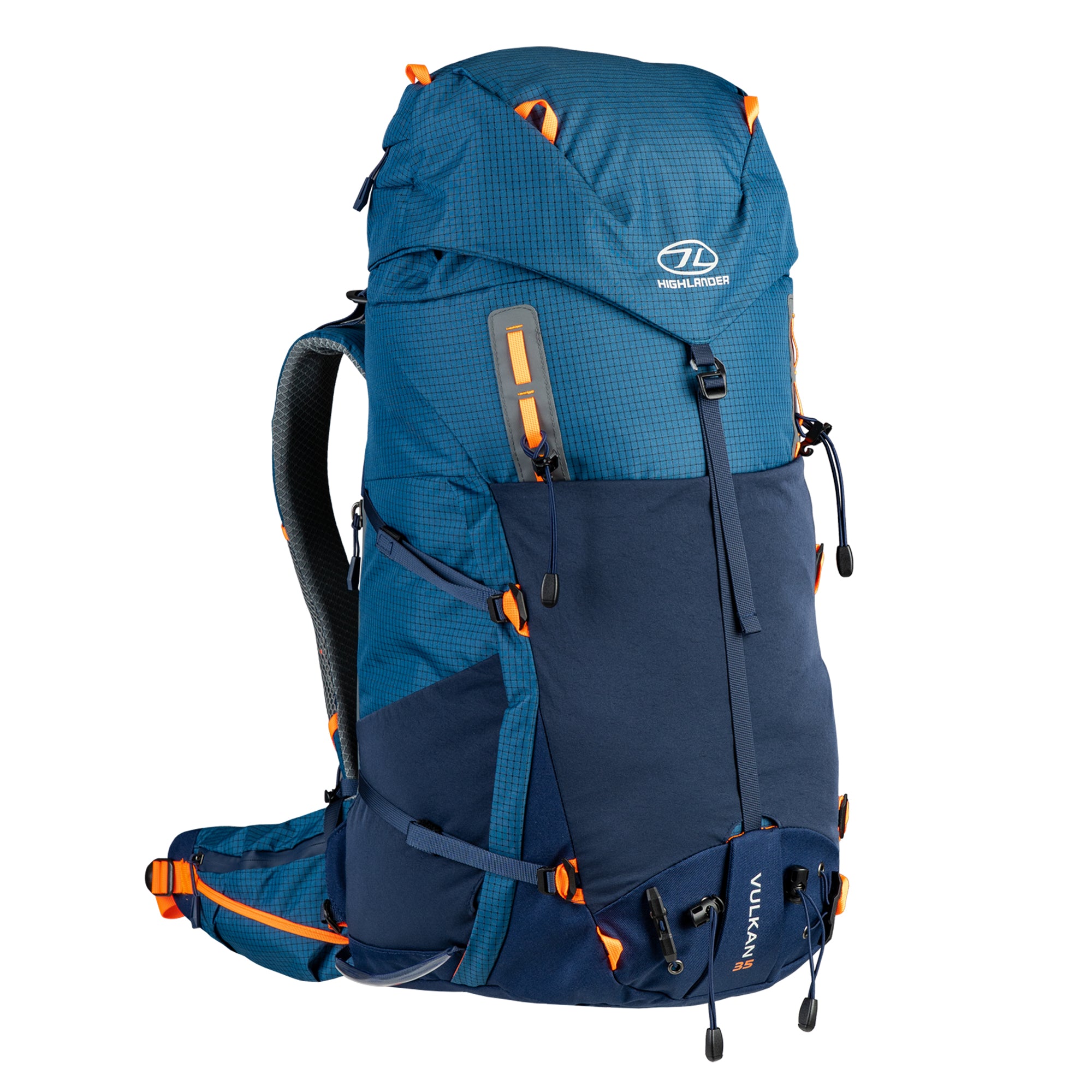 Highlander Vulkan Mountain zaino 35L con coprizaino tecnico