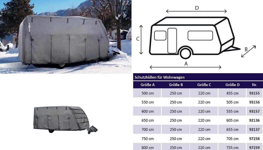 Brunner Caravan Cover 6M telo caravan 400-450 cm