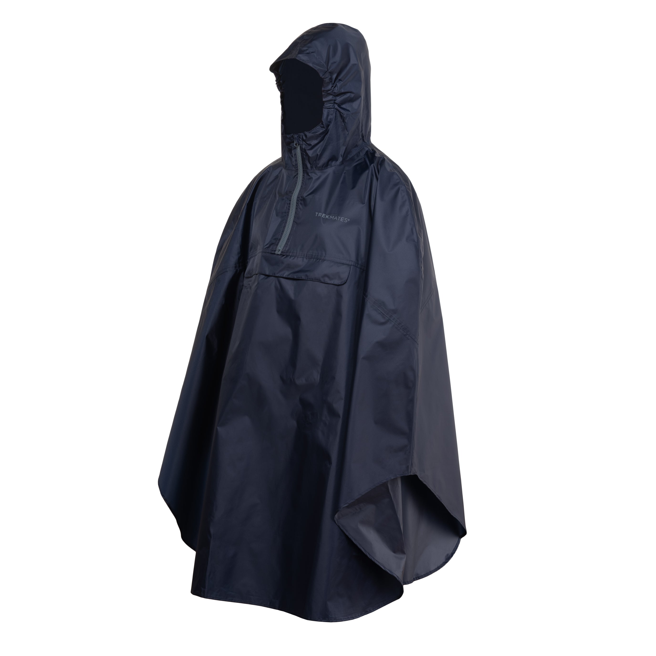 Trekmates Rove Poncho mantella pioggia blu navy