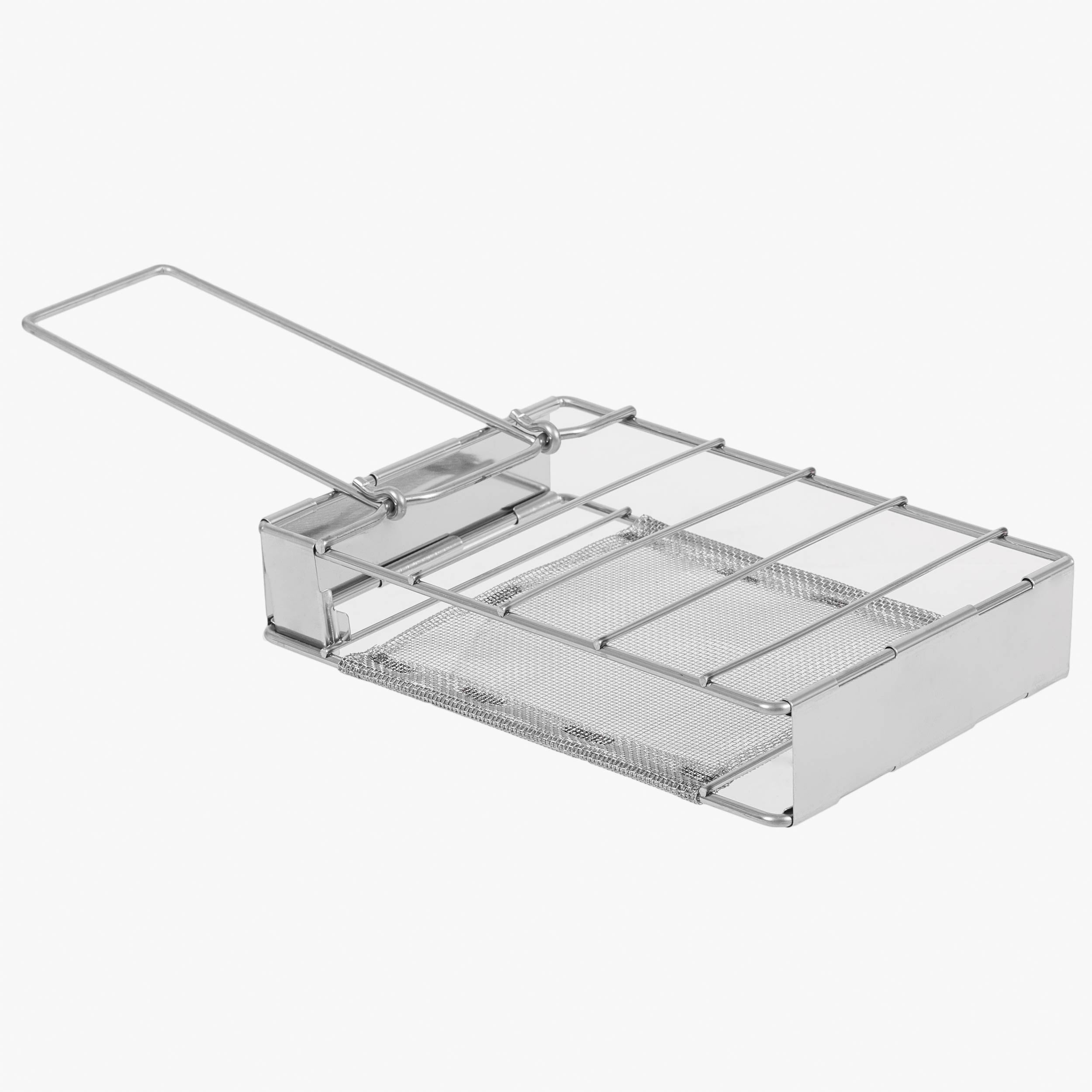 Highlander Folding Grill griglia campeggio acciaio pieghevole