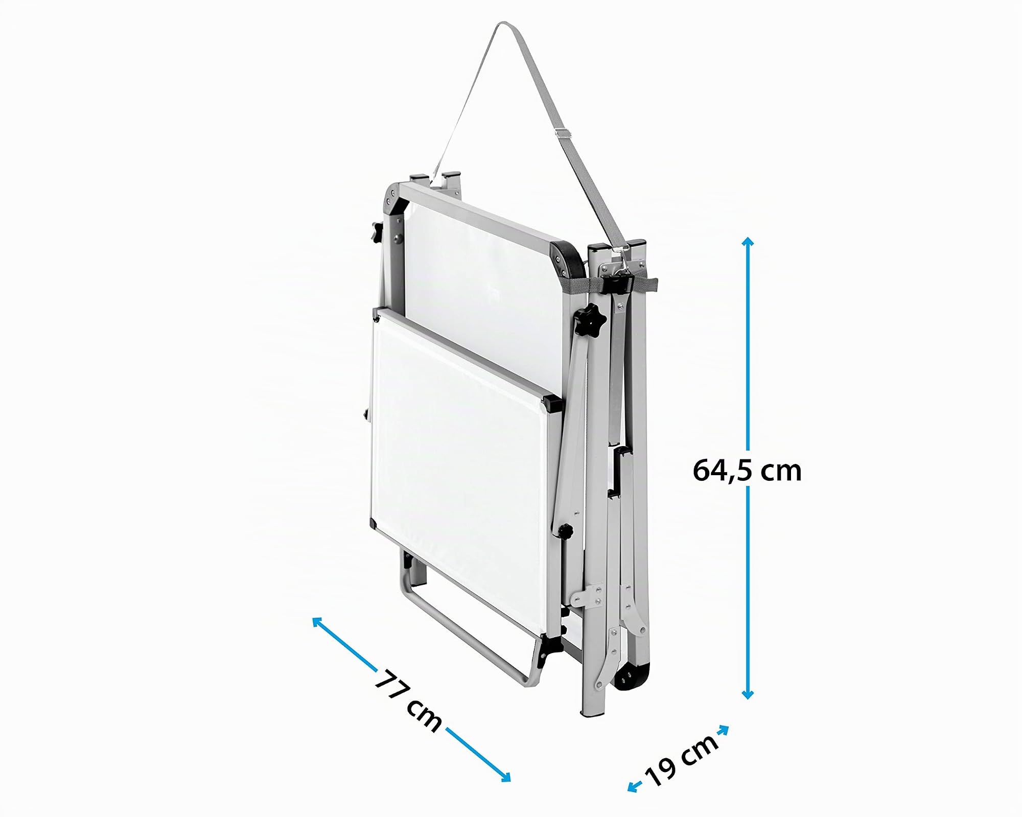 Brunner Marbella 0410012N lettino sole bianco con parasole