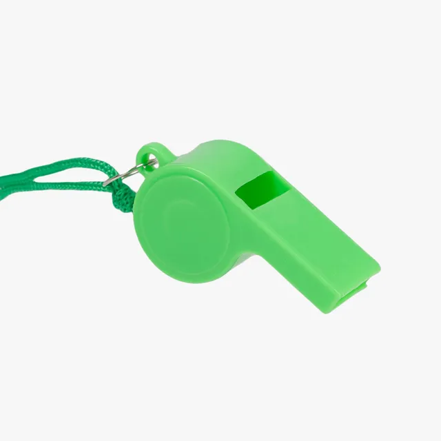 Highlander Referee fischietto sopravvivenza verde con cordino