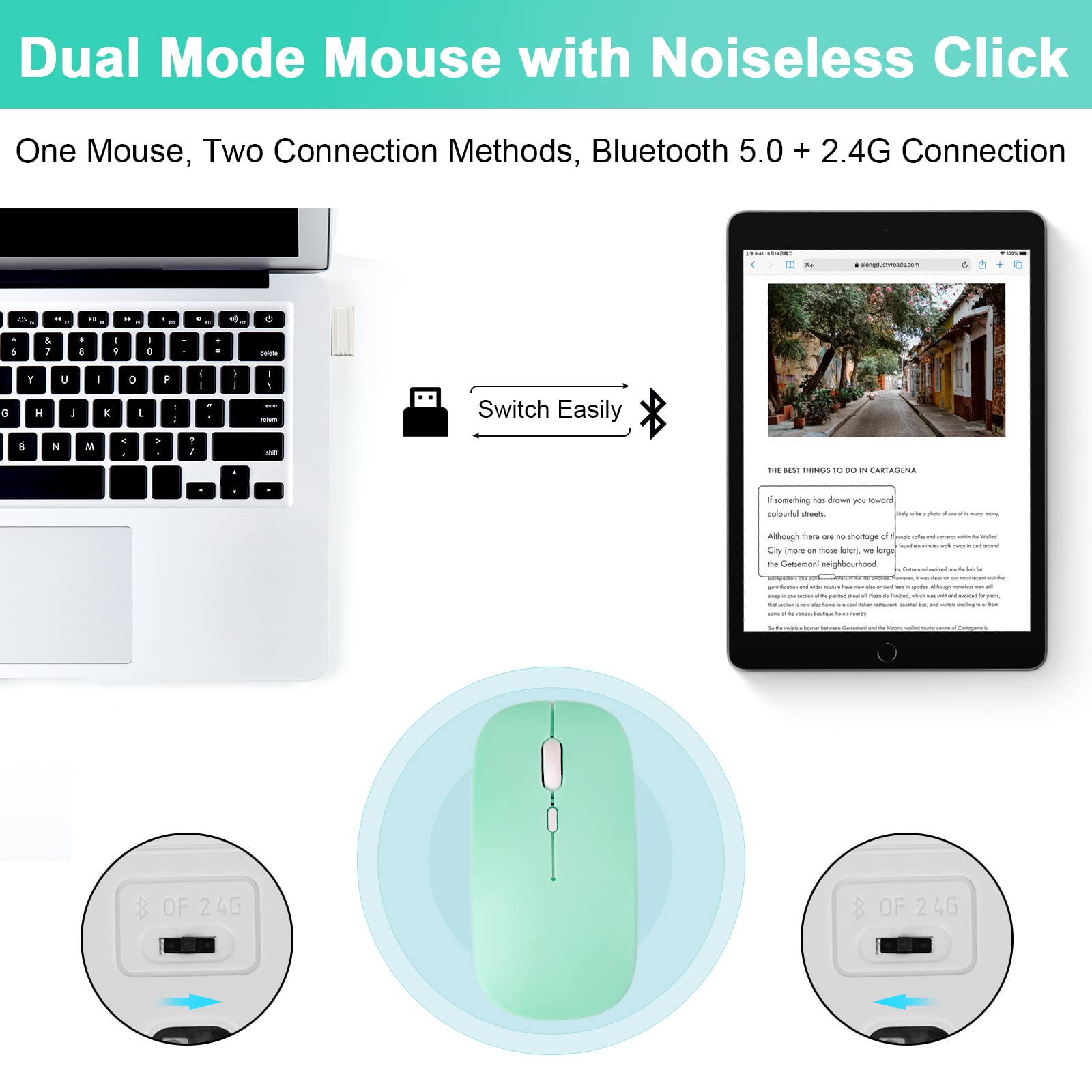 LAMA custodia tastiera iPad 10.9 11 pollici con mouse