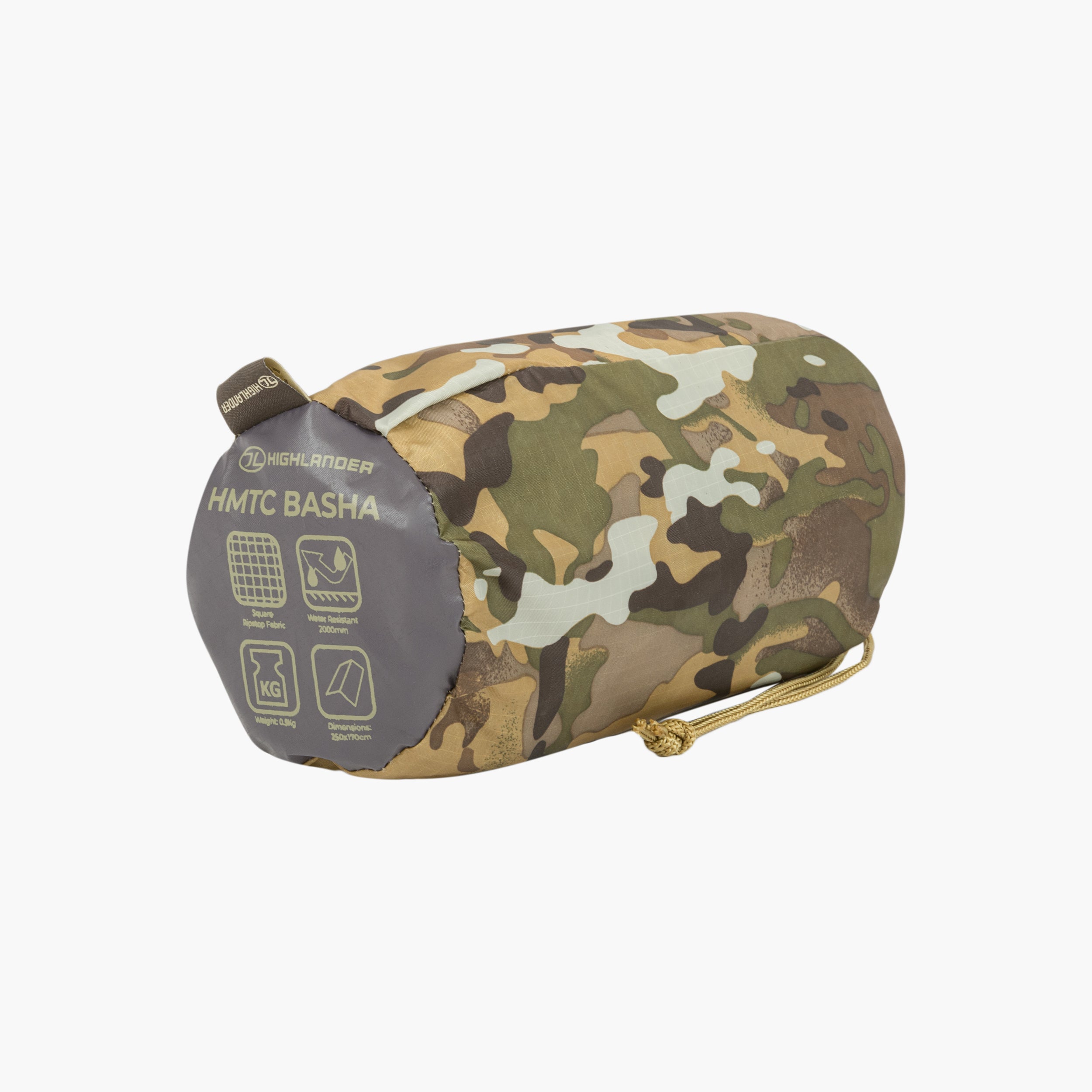 Highlander Basha Telo Tarp Olive impermeabile ripstop