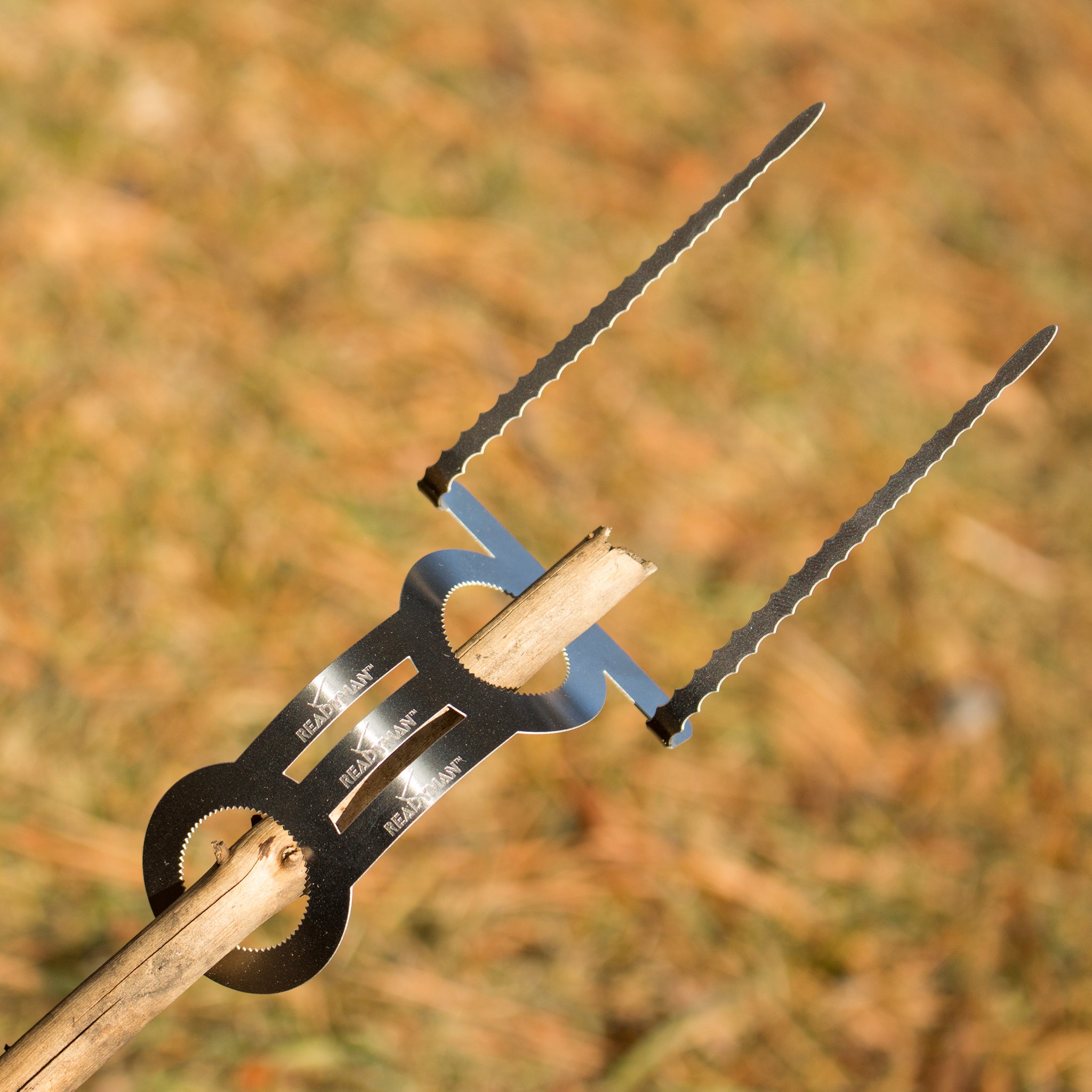 Readyman Campfire Skewer spiedini acciaio 3 pezzi