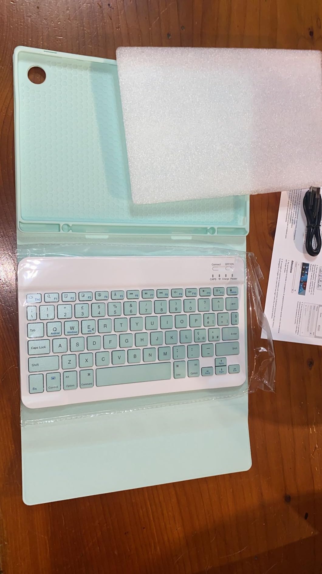 LAMA Cover Tastiera Galaxy Tab A8 10.5 Verde
