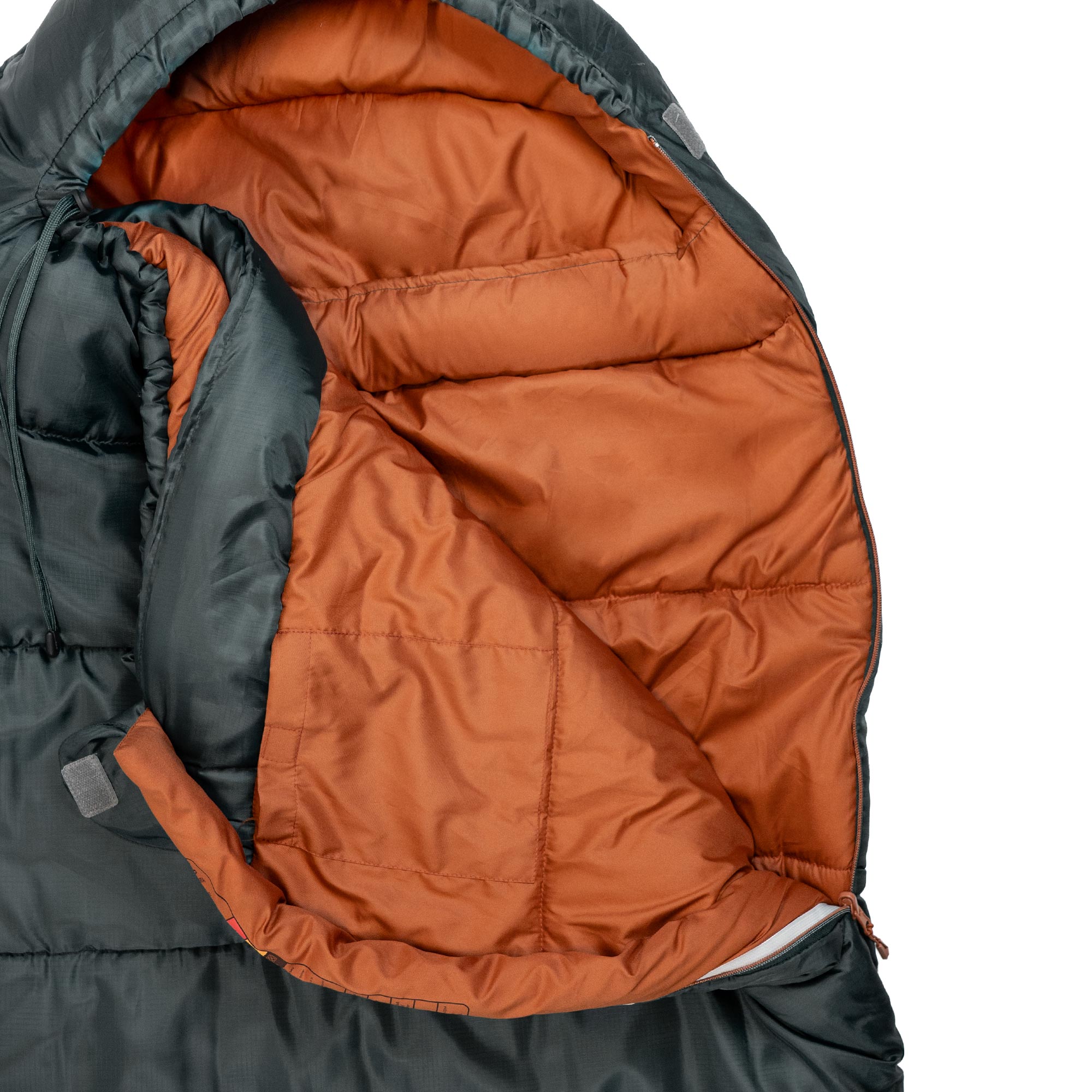 Highlander Rayet 450 sacco a pelo invernale grigio 4 stagioni