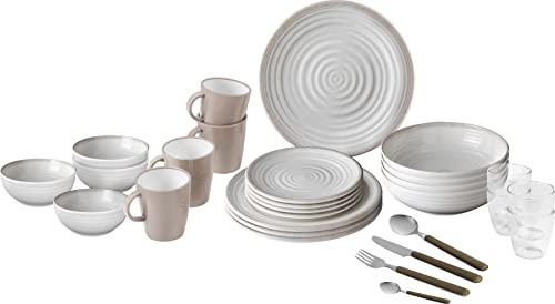Brunner All Inclusive VIP set stoviglie melamina 40 pezzi Savana