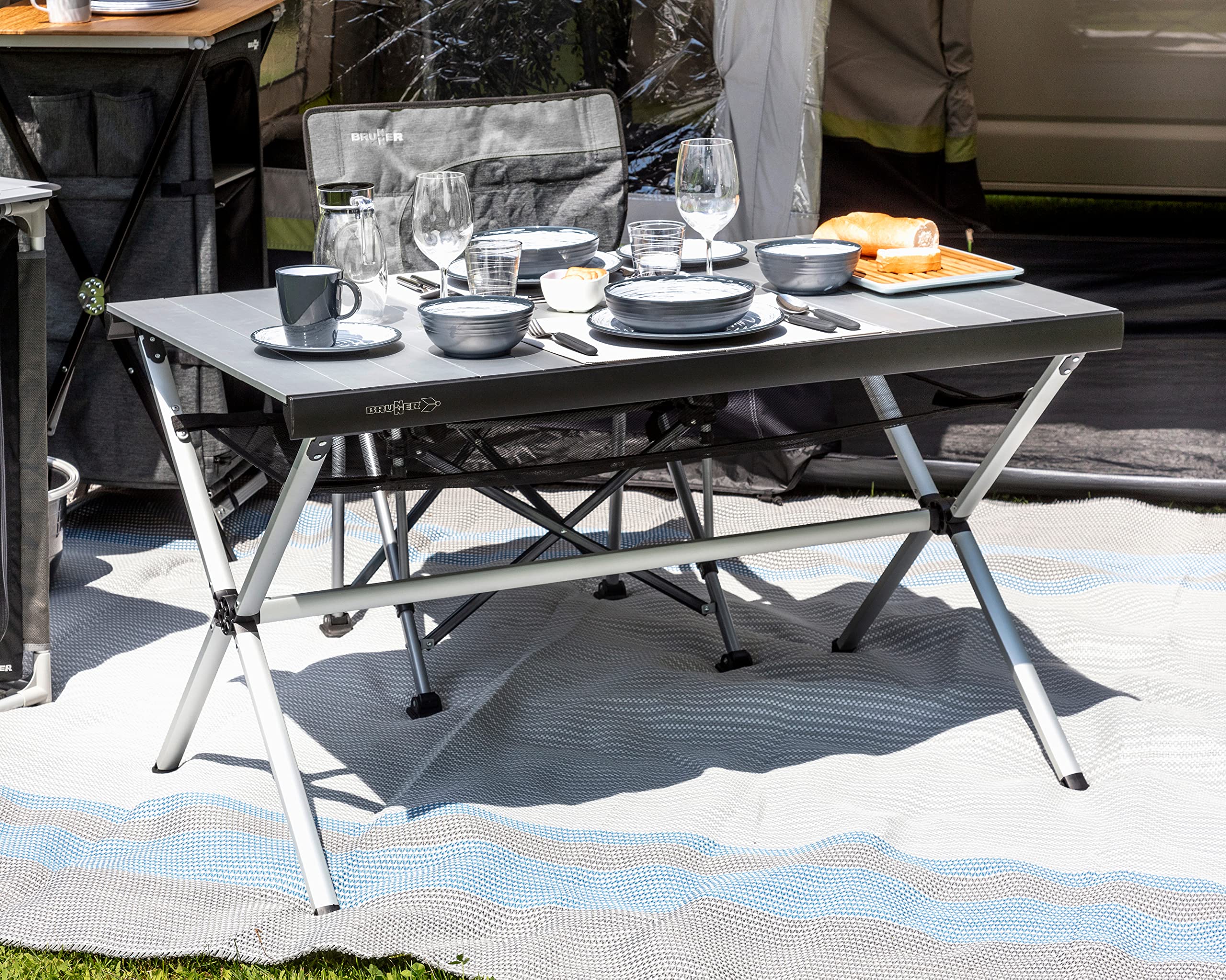 Brunner Accelerate 4 Tavolo Campeggio 120x80 cm