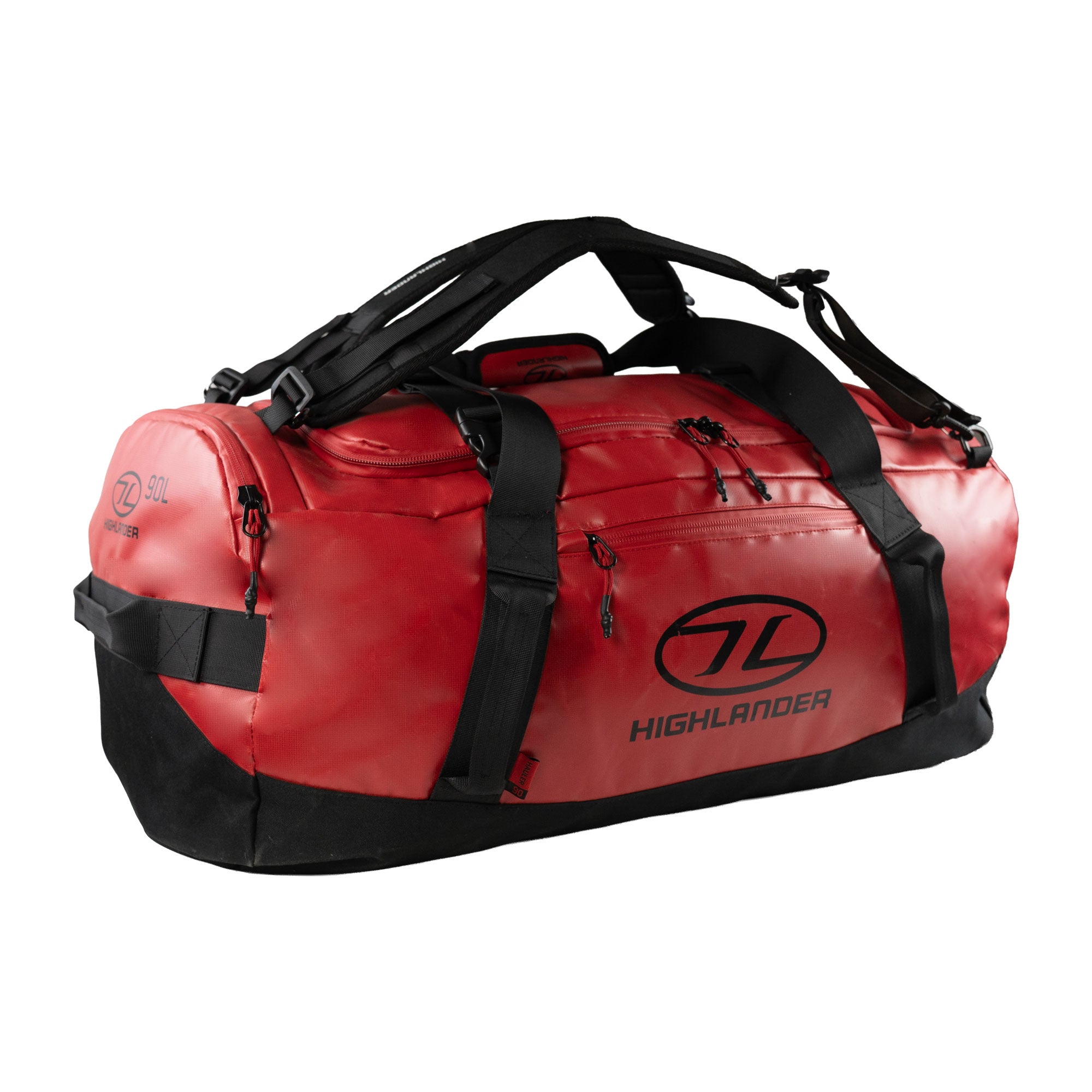 Highlander Survival Hauler 90L borsone nero impermeabile