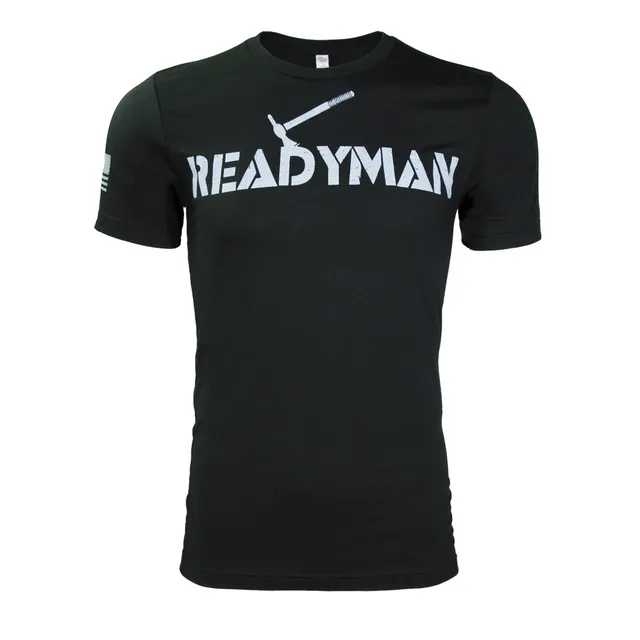 Readyman Tomahawk maglietta nera cotone M-XL