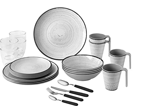 Brunner All Inclusive Tivoli set piatti melamina 36 pz