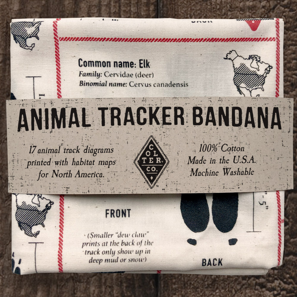 Readyman Animal Tracker bandana cotone 56x56 cm
