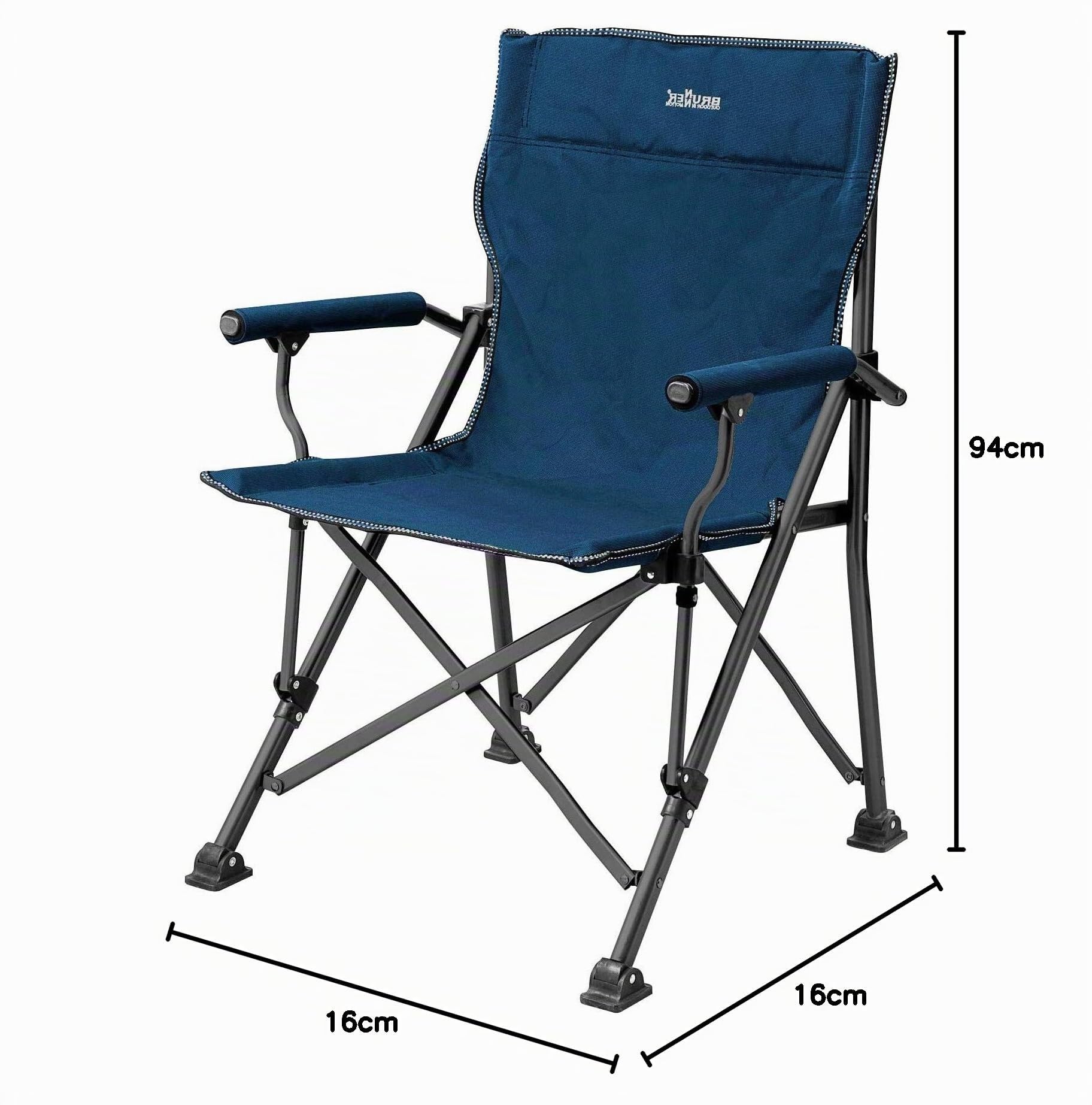 Brunner Cruiser 0404039N.C30 sedia campeggio blu 110 kg