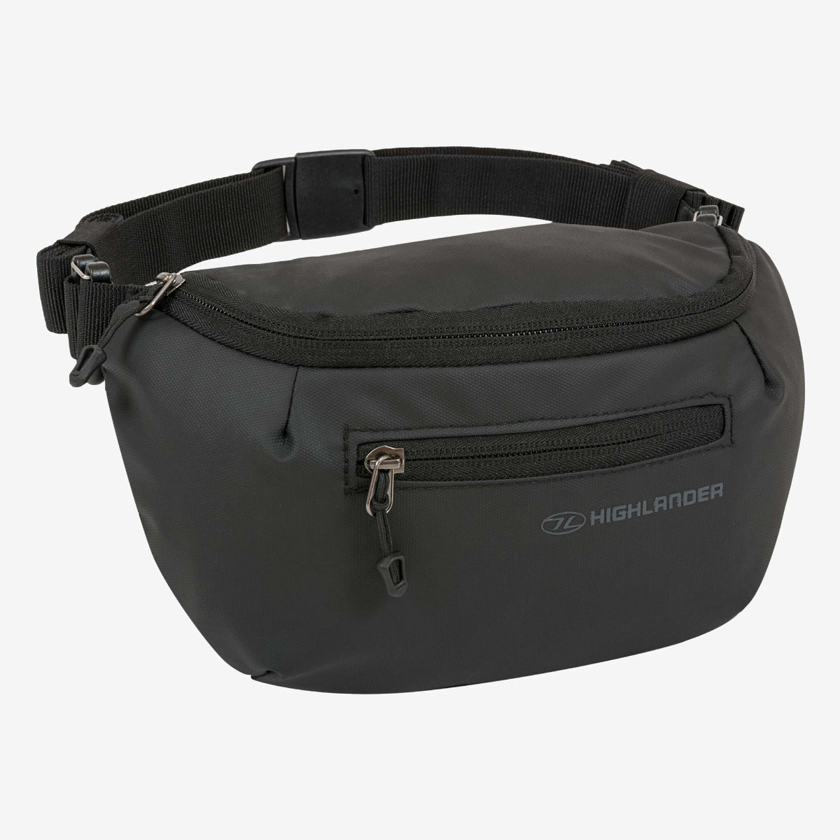 Highlander Targa Marsupio 2L Nero con Tasca RFID