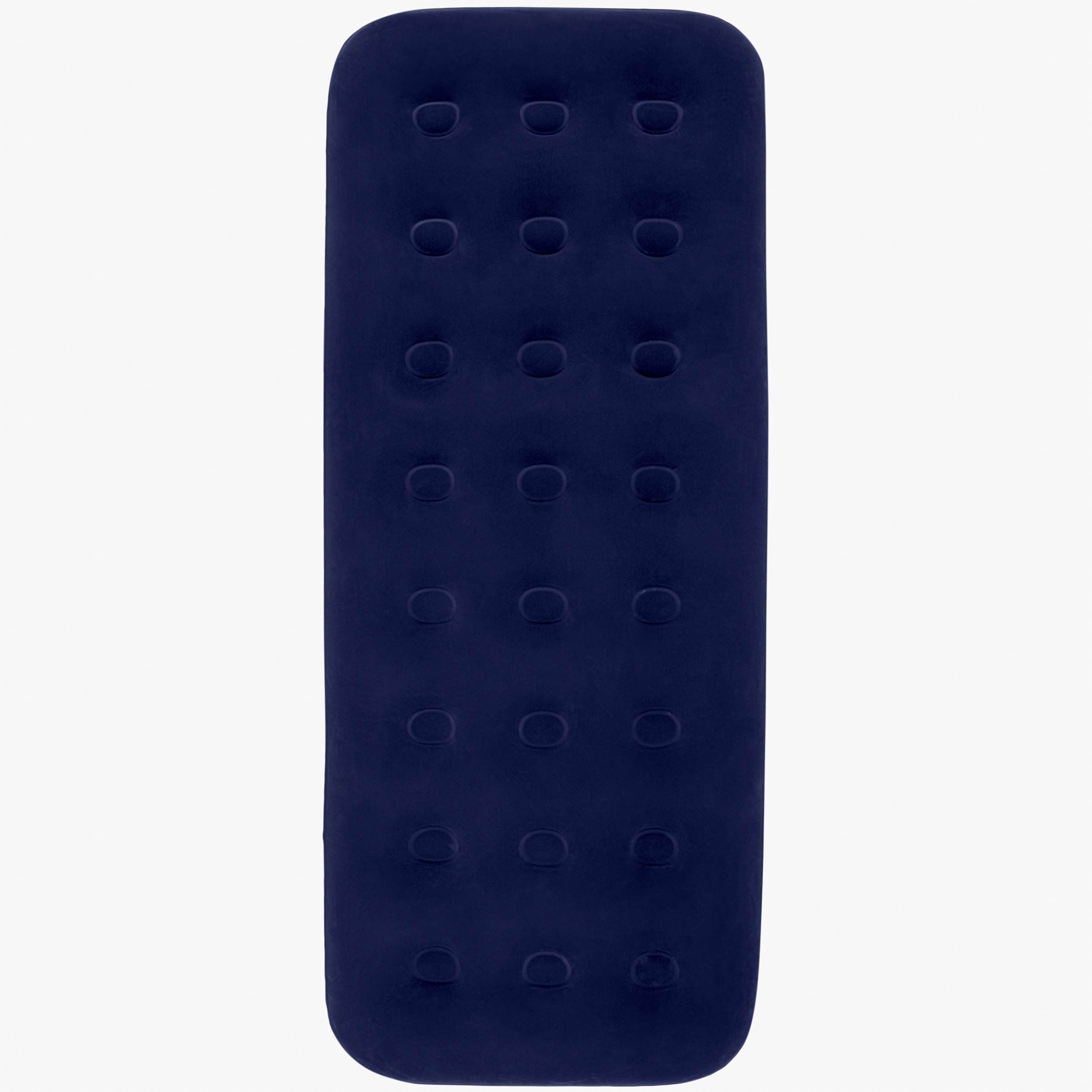 Highlander Deluxe Airbed materasso gonfiabile singolo blu 185 cm