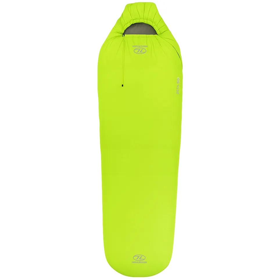 Highlander Zeta 50 sacco a pelo estivo verde lime