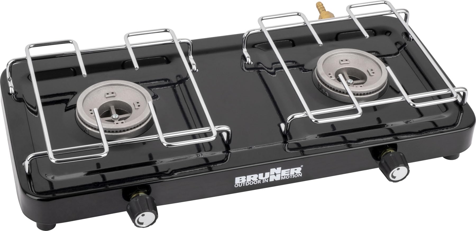 Brunner Magma 0708050N fornello gas 2 fuochi 30 mbar