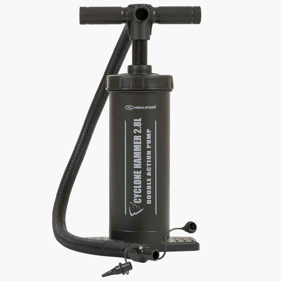 Highlander Cyclone Hammer Pompa a Mano Nera 2.8L