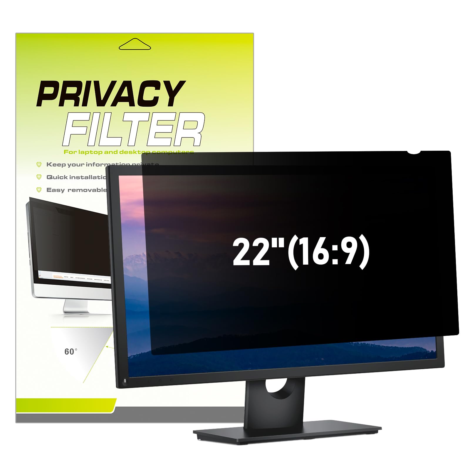 LAMA filtro privacy 14 pollici 16:10 antiriflesso