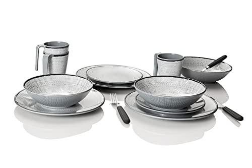 Brunner Tete-a-Tete Tivoli set stoviglie 8 pezzi melamina