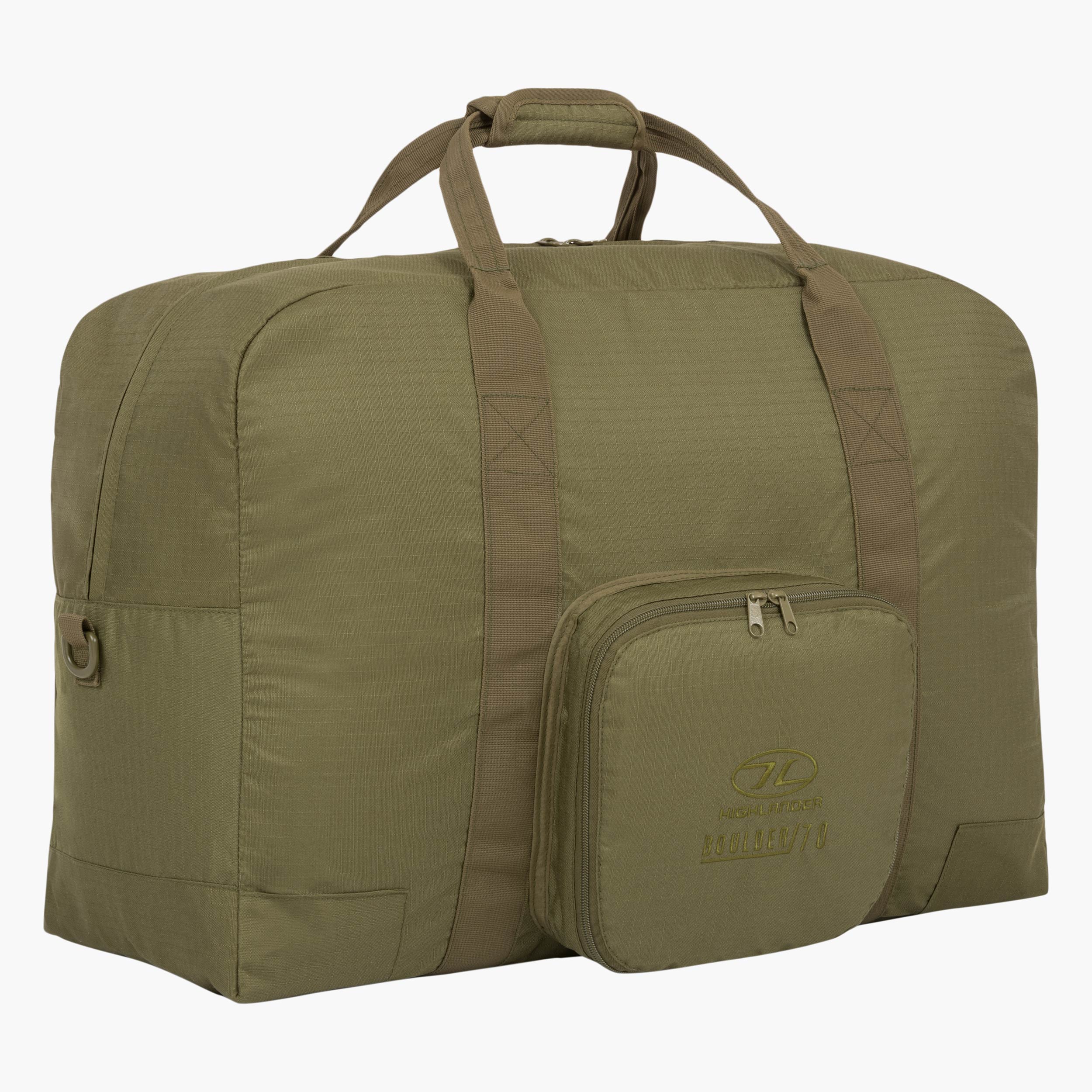Highlander Boulder Borsone 70L Nero Ripstop