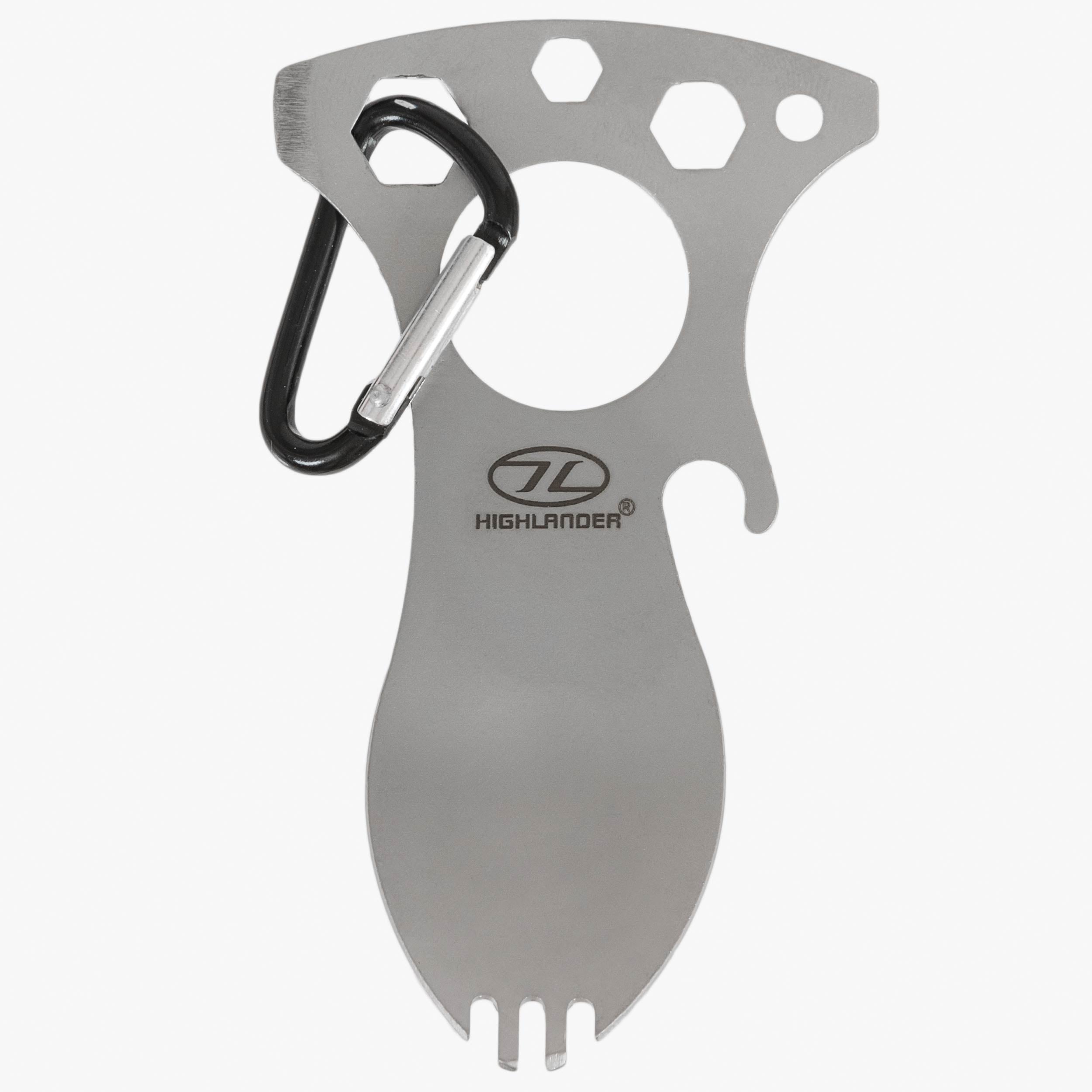Highlander Foon 5 in 1 posata titanio multifunzione